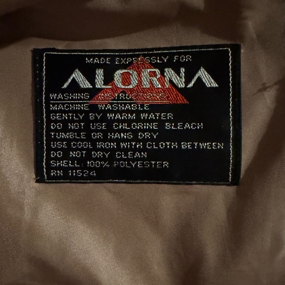 Alorna Made In Hong Kong Vintage Pink Rain Trench Coat Polyester Belted - Picture 12 of 13